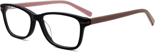 Vintage Classic Eyeglasses Non prescription Clear Lens Eyeglasses for Women Fashion Fake Rectangular Eyewear