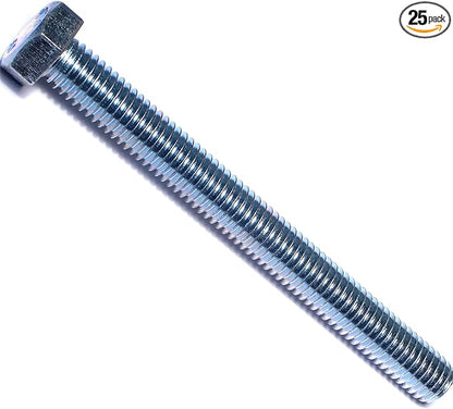014973244538 Full Thread Hex Tap Bolts, 12-13 x 5, Piece-25