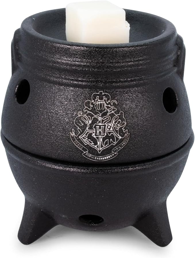 Harry Potter Hogwarts Cauldron Scented Warm Wax Diffuser with Unique Aromatic Fragrance | Home Decor Housewarming Essentials | Wizarding World Gifts and Collectibles