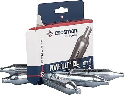 Crosman 5-Count CO2 Cartridges For Air Rifles And Air Pistols