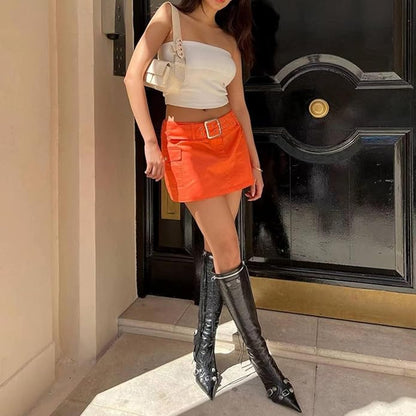 Sleek pointed-toe knee-high boots with stiletto heel, rivets, and tassels - a stylish statement piece. You don't want to miss it! https://a.co/d/0eSH5bug