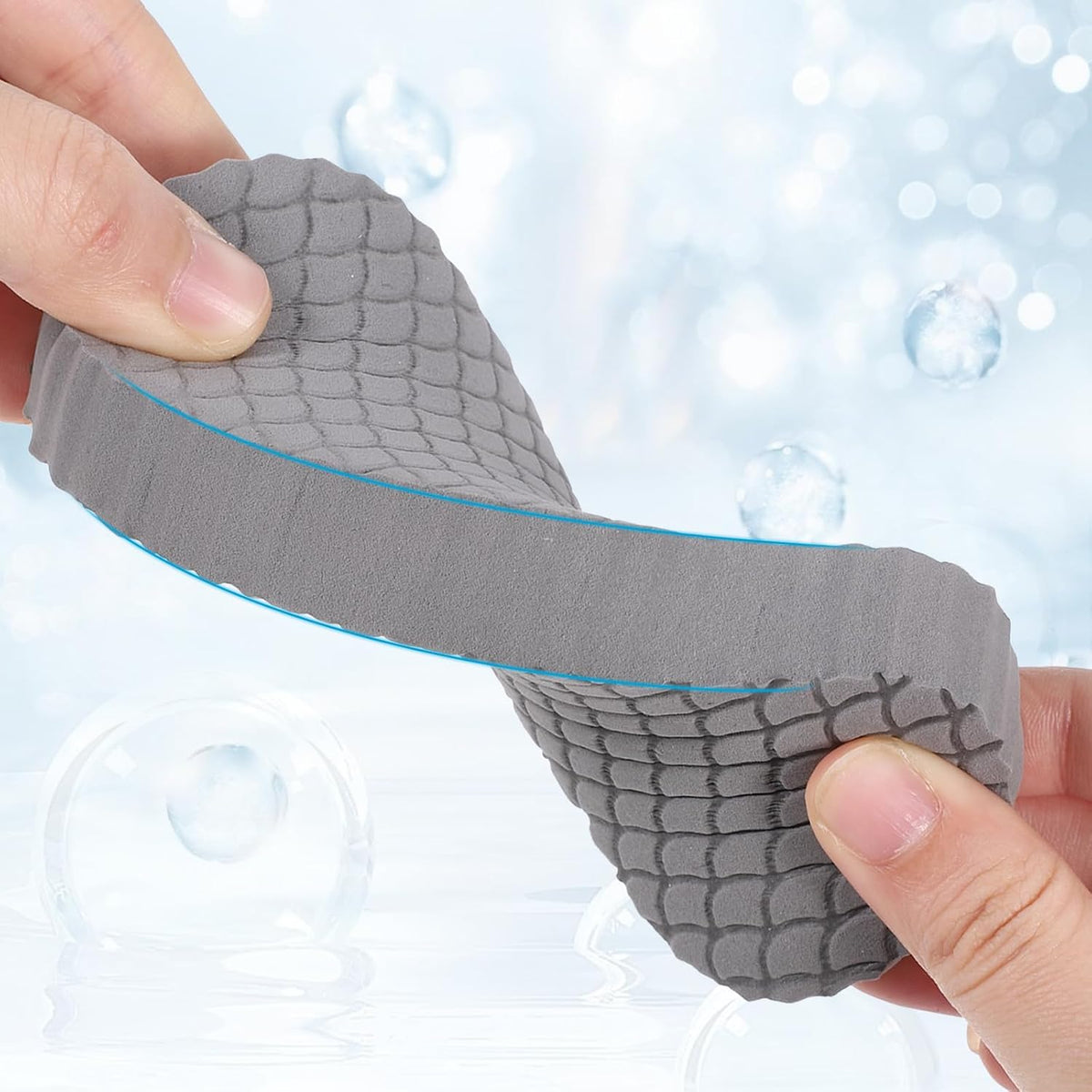 Exfoliating Bath Sponge, 3 Pcs Soft Exfoliating Bath Sponges Set Gentle Dead Skin Remover Reusable Exfoliate Body Scrubber for Adults Women Men Skin Friendly
