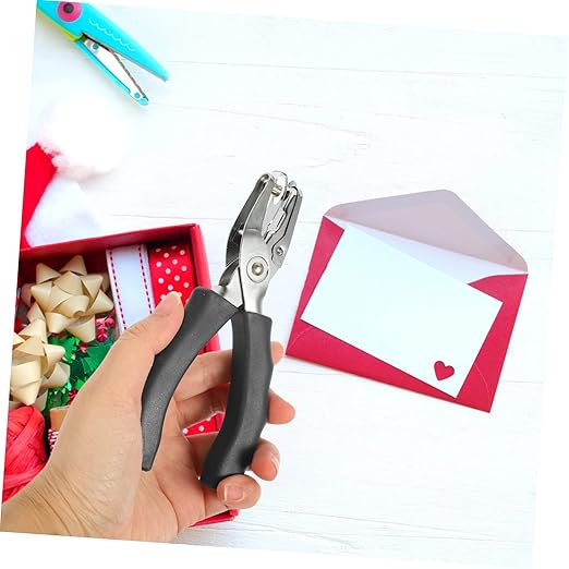 Portable Single Hole Puncher for Loose Leaf Pages Compact Handheld Hole Punch for DIY Crafts Office Use and Scrapbooking Durable and Easy to Carry for Home and School