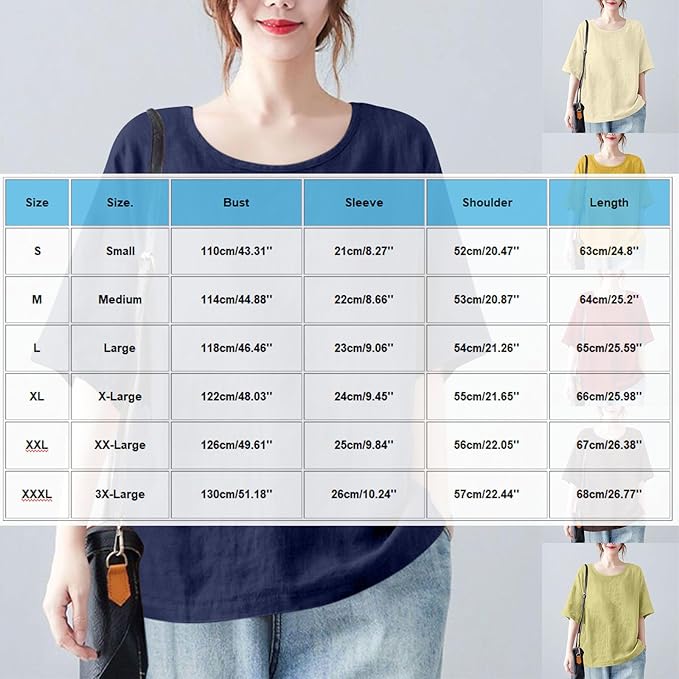 Women Fall Fashion T-Shirts Short Sleeve Oversized Casual Loose Crew Neck Tee Summer Outfits Peasant Blouse Top 2025