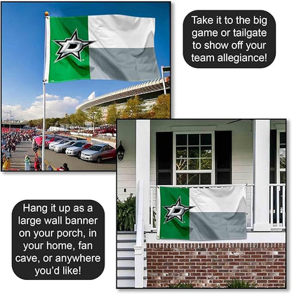 Dallas Stars State of Texas 3x5 Feet Banner Flag