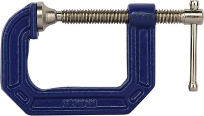 IRWIN Tools 2025101 - 1.12-inch Quick Grip C-Clamp, 1.12 inch throat depth