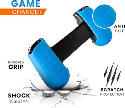 Silicone Grip Case Cover  Thumb caps for Backbone One Controller - Ergonomic and Protective Sleeve Skin Shell for an Enhanced Experience, Stronger Hold and Thicker Grip for LIGHTNING VERSION