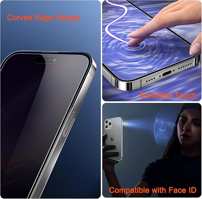 SIBEITU 1-Pack for iPhone 11 Pro Max Screen Protector, [Auto Alignment Kit] 6.5 Inch HD Clear Tempered Glass Film, Case Friendly Anti Scratch, 9H Hardness Auto Dust Removal Installation Protector