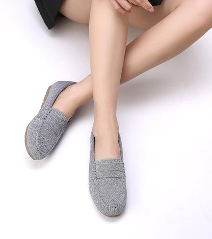 Vespiero Loafers for Women Comfortable Slip on Work Flats Shoes Womens Dressy Casual Walking Shoes