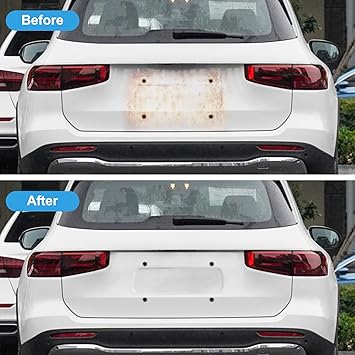 Demao License Plate Pad Anti Rrattle 2 Pack, License Plate Foam Padding Shockproof, Standard License Plate Frame EVA Paste for License Plate Backing Pad,11.4"x5.7"x0.1"