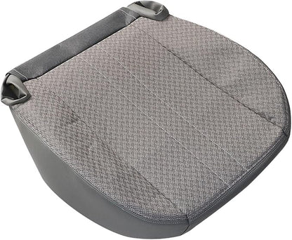 GXARTS Driver or Passenger Side Bottom Cloth Replacement Seat Cover Compatible with Chevy Express GMC Savana 2003 2004 2005 2006 2007 2008 2009 2010 2011 2012 2013 2014 Pewter Gray