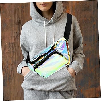 Fanny Pack for Girls Fashionable Chest Pack Double Zipper Practical and Portable for Daily Use