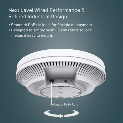 TP-Link EAP610 | Omada Business WiFi 6 AX1800 Wireless Gigabit Access Point| Support Mesh
