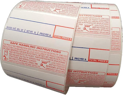 CAS Printing Scale Label Made in USA (8030-24R)