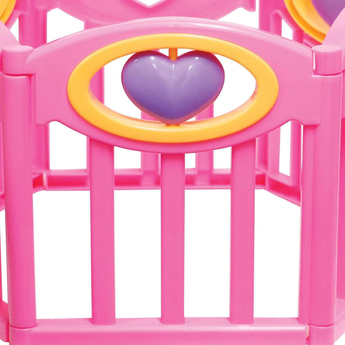 JC Toys Baby Doll Play Pen Gift Set for Keeps Playtime!|Fits Dolls up to 17" | Adjusts to Different Shapes | Play Accessories| Ages 2+, Light Pink (Play pen and accessories are different colors than pictures)