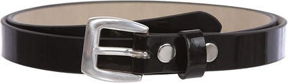 34" (19 mm) Women's Skinny Patent Non Leather Dress Belt