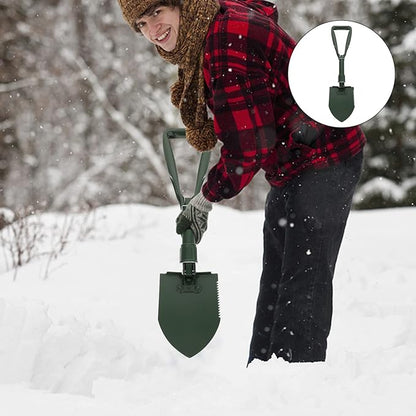 BESPORTBLE 1 Set Snow Shovel Gardening Shovel Garden Shovel for Winter Foldable Ice Shovel Winter Snow Removal Tool Household Tool Camping Foldable Shovel Durable Shovel Practical Shovel