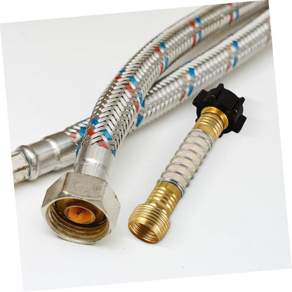 Rv Water Hose Adapter Flexible Drinking Water Connector Hose Protector for Rv Filtration System Heavy-duty Outdoor Use