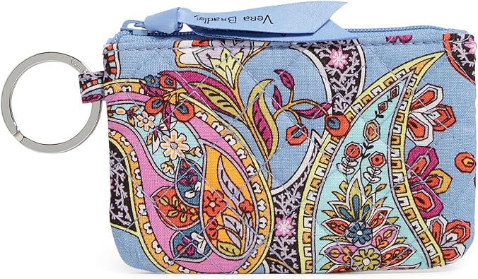 Vera Bradley Women's Cotton Zip ID Case Wallet