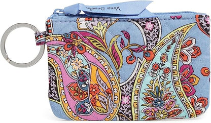 Vera Bradley Women's Cotton Zip ID Case Wallet