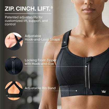 2 LUXE, 2XL - SHEFIT Ultimate Sports Bra for Women, High Impact Sports Bra .
