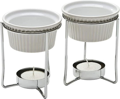 Prepworks by Progressive Ceramic Butter Warmer Fondue Set