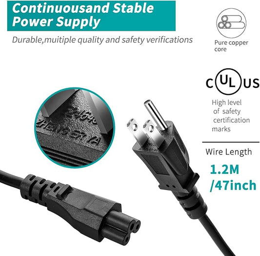 DC 24V 2A Label Printer Adapter - AC Power Supply Adapter 100V240V AC to DC Converter for Rollo, JIOSE J500, MUNBYN P129, BEEPRT, JADENS Printers
