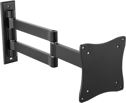 Full-Motion TV Wall Mount: 13"-27" Screens