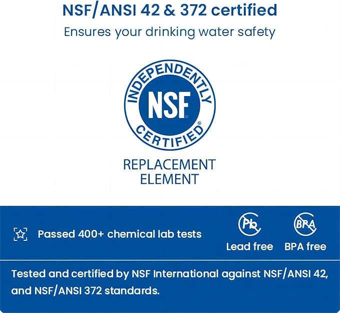4396841 Compatible with 4396841 Water Filter, EDR3RXD1, 4396841, 4396710, Filter 3, 46-9083,46-9030, 9030, 9083 Water Filter | 2 Pack