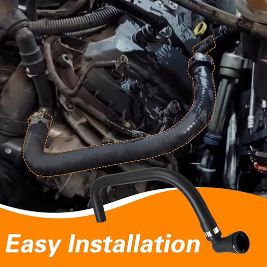 Engine Coolant Reservoir Hose, Coolant Overflow Hose Compatible with Ford F150 Lobo Lincoln Mark LT 2011-2014 Replace#: BL3Z-8C350-A