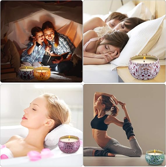 Onebird 1 Pc, Natural Pure Soy Wax Aromatherapy Candle Essential Oils for Home and Women