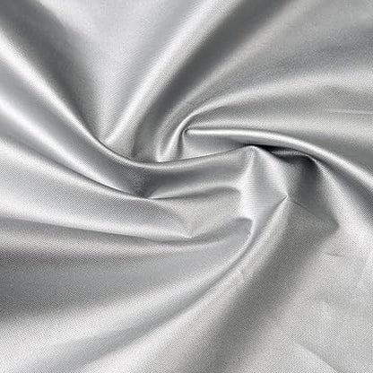 Boat Cover Yacht Outdoor Protection Waterproof Heavy Duty Silver Reflective 300D Oxford Fabric Anti-Smashing Durable and Tear Proof Fits V-Hull TRI-Hull Runabouts and Bass Boats 16-18FT