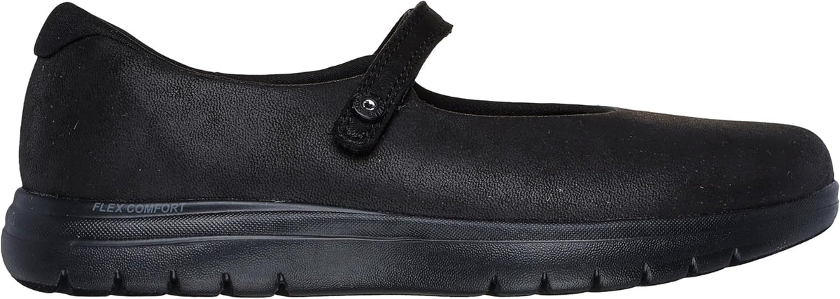 Skechers Women's On-the-go Flex – Whisper | Casual, Air-Cooled Goga Mat, Ultra Go Cushioning, Vegan, Machine Washable, Maryjane