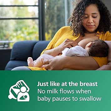 Philips Avent Natural Glass Baby Bottles with Natural Response Nipples (Medium Flow, Flow 3), 8oz, 2-Pack, SCY91302