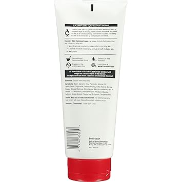 Eucerin Skin Calming Cream - Full Body Lotion for Dry, Itchy Skin, Natural Colloidal Oatmeal Enriched - 14 oz. Tube
