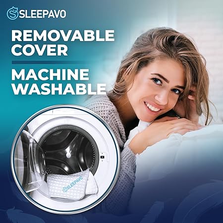 Adjustable Shredded Memory Foam Pillow Queen Size - Soft or Firm Rayon Derived from Bamboo Pillow for Side Sleeper, Stomach  Back - Cold Cooling Gel Bed Pillow for Sleeping Premium Comfortable Pillow