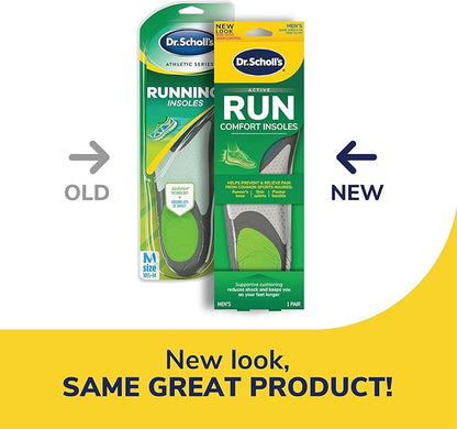 Dr. Scholl's Run Active Comfort Insoles,Trim to Fit Inserts