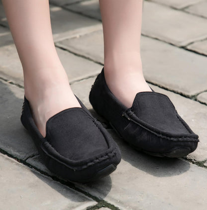 Toddler Little Kid Boys Girls Soft Suede Leather Slip On Penny Loafer Dress Shoes Moccasin Flat Boat Shoes Wedding Church Oxford
