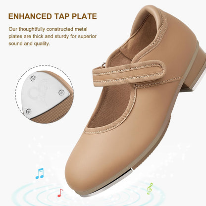 Stelle Tap Shoes for Girls Toddler PU Tap Dance Shoes for Toddler/Little Kids/Big Kids l.