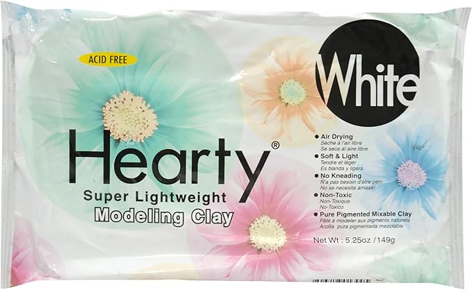 ACTIVA Hearty Clay, 5.25 oz., Bright White