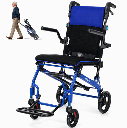 Medorol Lightweight Foldable Transport Wheelchair