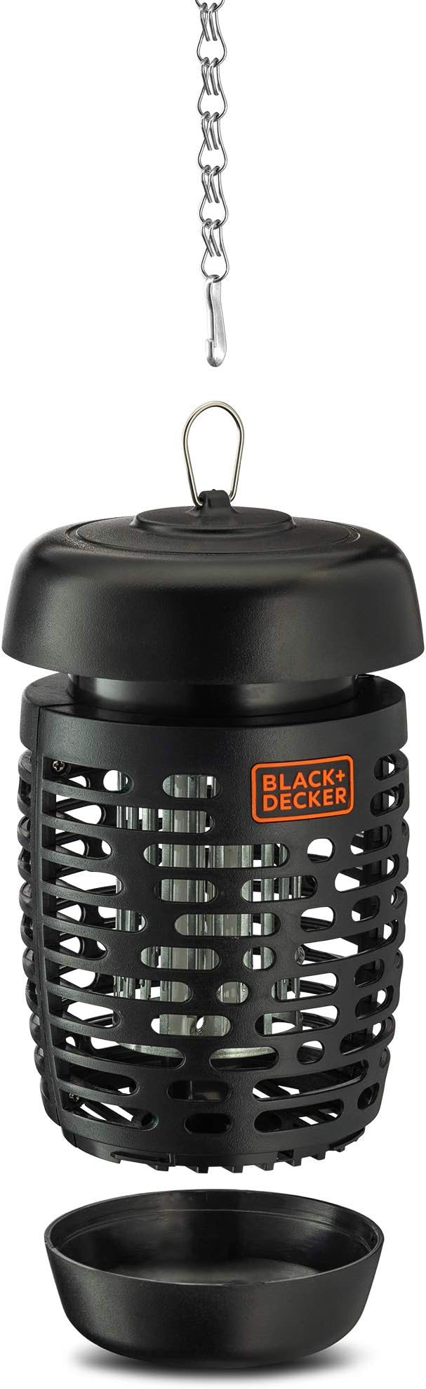 BLACK  DECKER Bug Zapper- Mosquito Repellent and Mosquito Zapper- Fly Traps for Indoors  Outdoors- Gnat  Moth Traps- Bug Catcher  Killer 600 Sqft Coverage Fly Trap for Insects