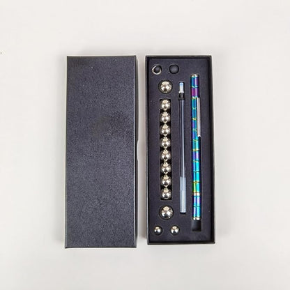 0.5mm Student Puzzle Magnetic Neutral Pen Creative Toy Magnetic Neutral Pen-Color Boxed Packaging