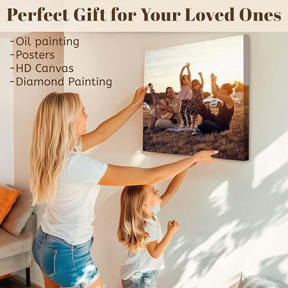 Canvas Frame, 44 x44 Inch Stretcher Bars Wood Kits with Accessories for Oil Painting and Picture Wall Art