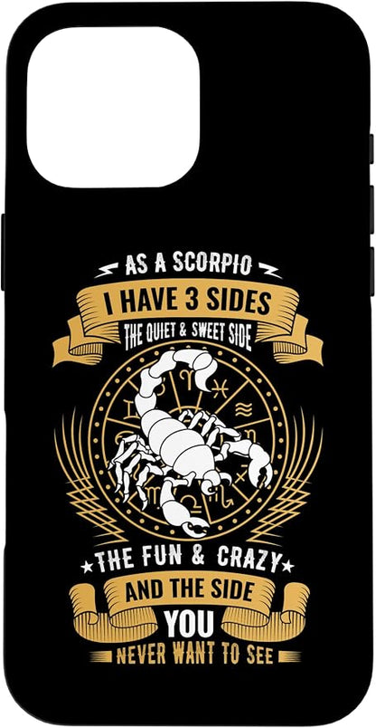 Scorpio - Zodiac Sign Birthday Astrology Scorpio Case for iPhone 16 Pro Max