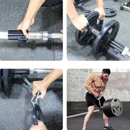 T Bar Row Handle Landmine Handle Attachment T-Bar Row Platform for Bent Over Exercise Home Gym Workout Exercise Machine Attachments T Bar Row Platform
