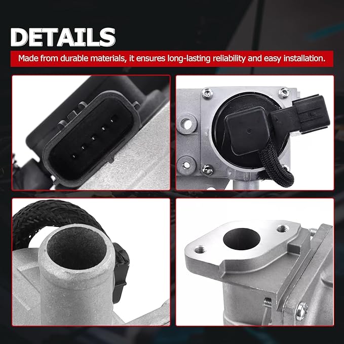 1ST Secondary Air Injection Check Valve 911-643 Compatible with Toyota Lexus LX570 Land Cruiser Sequoia Tundra V8 5.7L - 2008-2019, Replaces OE: 25701-38064