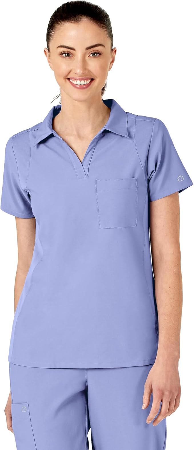 WonderWink Women's Collar Top