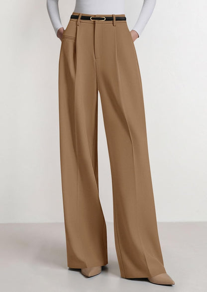 PRETTYGARDEN Womens Wide Leg Dress Pants 2026 Business Casual Flowy Work Palazzo Pants High Waisted Slacks Trouser