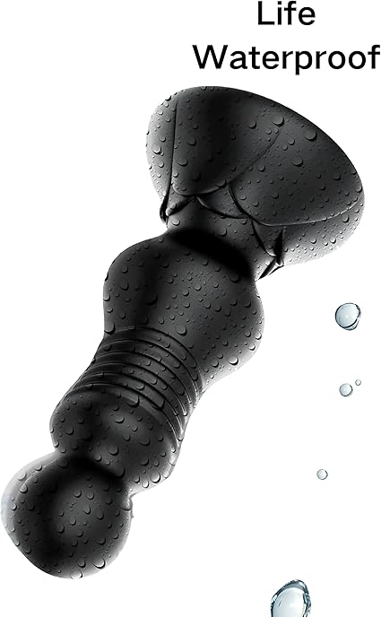 Anal Plugs Adult Sex Toys Anal Dildos,Anal Vibrator with 10 Vibrating Modes. Anal Toys Buttplug,Thrusting Vibrating Prostate Massager. Anal Vibrator for Woman and Couples(Black)
